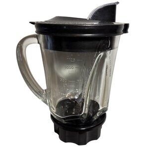 Hamilton Beach Wave Action Blender Replacement Glass Pitcher 48oz 6 Cup W/ Blade